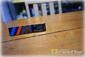 バックオーダーしておりました。BMW E30  M3エンブレム