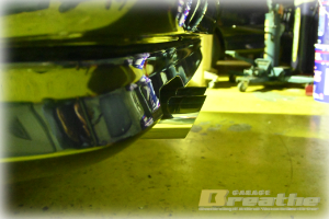 BMW E30  右ハンドル車 マフラー出口加工