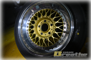 BMW E30 M3 BBS RSリム修理の完成